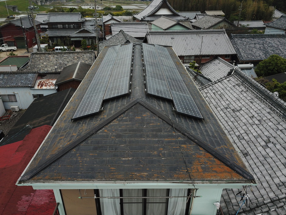 屋根材の老朽化