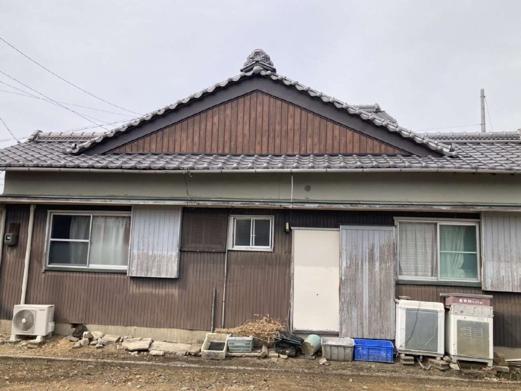 『破風板板金工事・ガルバリュウム鋼板』三重県津市一志町　N様