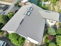 「 ㈱ルーフタイルグループジャパン・セネター」津市庄田町M様　屋根カバー工法・屋根葺き替え・雨樋工事・3年アフター点検