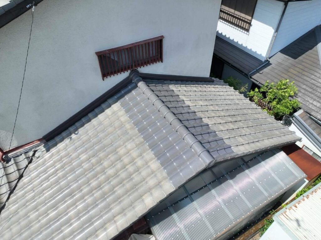 三重県津市栗真町 H様　葺き替え工事【コーキングH100】