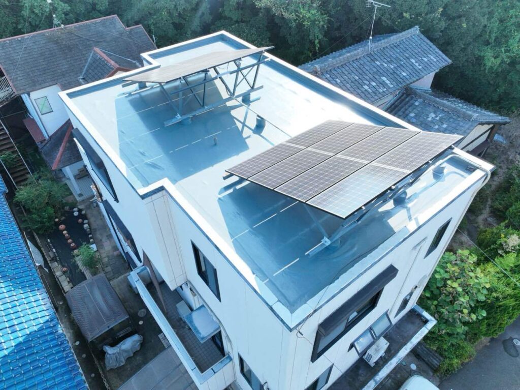 三重県津市戸木町 I様　ウレタン塗膜防水・通気緩衝工法