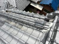 三重県津市白山町 S様　降棟部分積み直し工事【瓦】