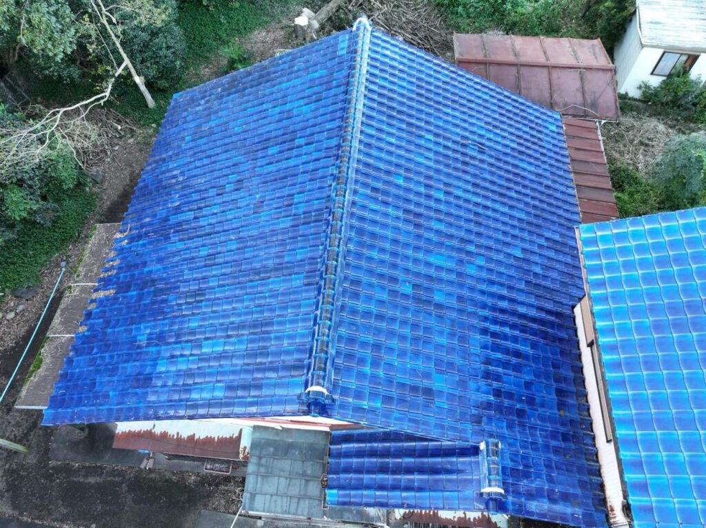 『屋根・樹木伐採工事・瓦』津市白山町　M様