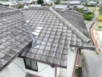 「 既存瓦」名張市赤目町N様　屋根葺き直し・防水・板金工事・1年アフター点検