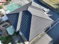 「デクラ屋根システム　セネター・サーブル」四日市市生桑町K様　屋根カバー工法・防水工事・1年アフター点検