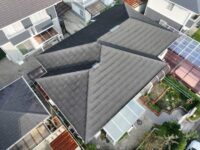 「デクラ屋根システム　コロナ・サーブル」津市一志町N様　屋根カバー工法・外壁張替え・ポリカ工事・10年アフター点検