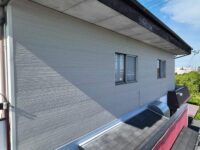 「ケイミュー 16ｍｍ金属サイディング」津市雲出K様　外壁カバー工法・防水工事・1年アフター点検