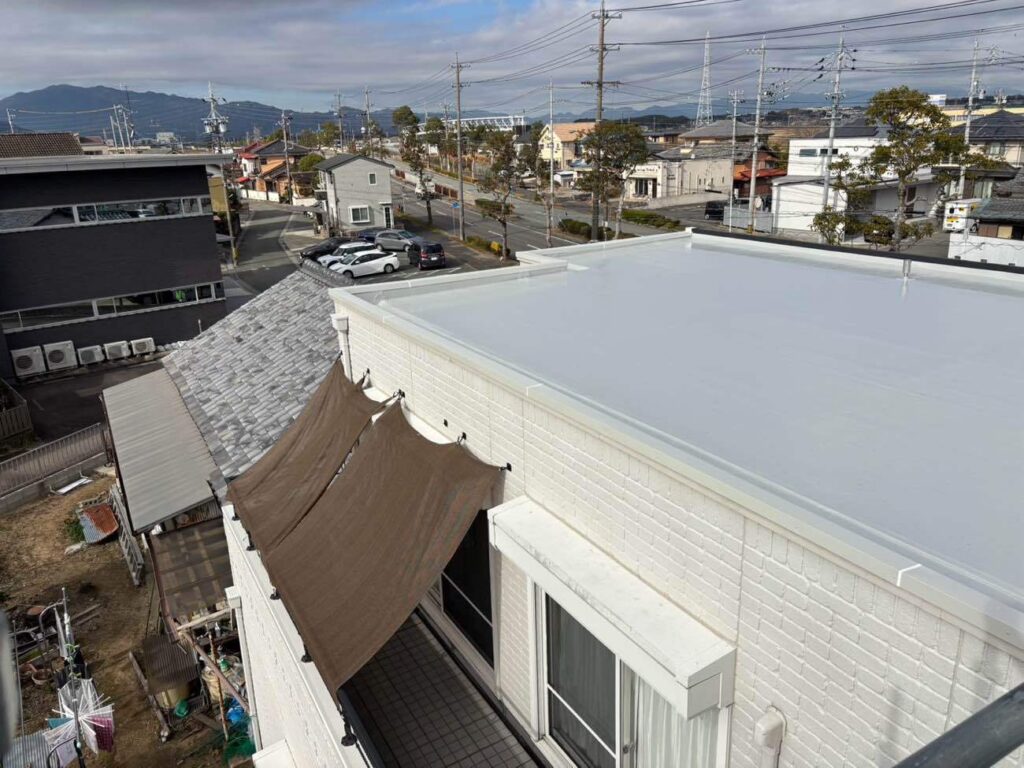 『ウレタン防水工事・ウレタン塗膜防水』津市押加部町　N様