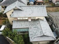 「スレート屋根　大波」津市河芸町N様　屋根修理・5年アフター点検
