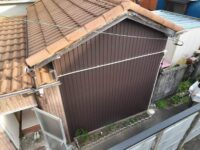 「ヨドプリント　トタン」伊勢市神社港N様　外壁張替え工事・1年アフター点検