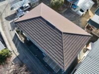 「ガルバリュウム鋼板」津市牧町T様　屋根葺き直し・外壁張替え工事・5年アフター点検