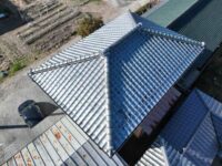 「既存瓦」津市川方町K様　屋根葺き直し工事・5年アフター点検