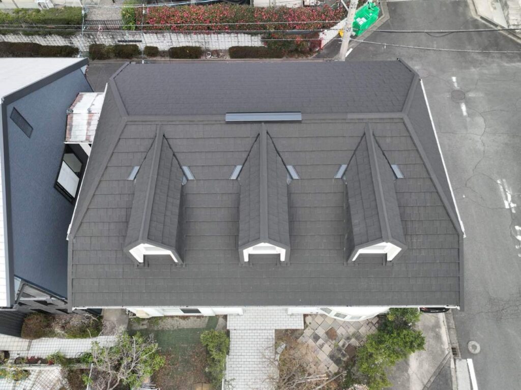 『屋根改修工事・デクラ屋根システムセネター　サーブル』四日市市浮橋　S様