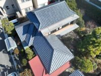 「ケイミュー　ルーガ雅」津市東丸之内M様　屋根葺き替え工事・10年アフター点検