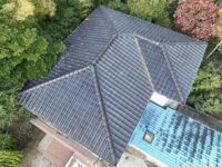 「既存瓦」津市渋見町K様　屋根葺き直し工事・7年アフター点検