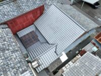 「日本瓦」松阪市垣鼻町K様　屋根葺き替え・雨樋・ポリカ工事・1年アフター点検