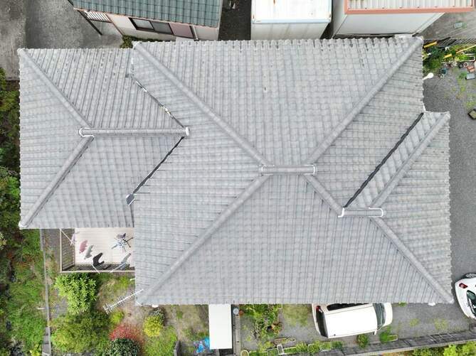 「 日本瓦」志摩市阿児町K様　屋根葺き替え工事・3年アフター点検