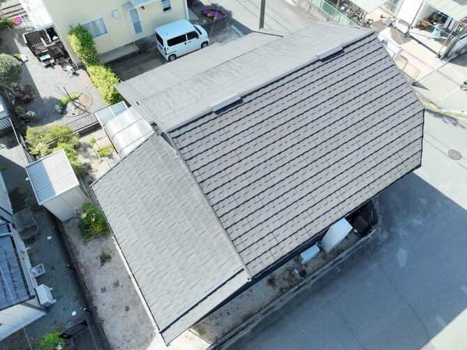 「デクラ屋根システムセネター」多気郡多気町相可台K様　屋根カバー工法・雨樋工事・7年アフター点検