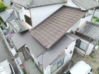 「デクラ屋根　ミラノ　バーントアンバー」津市城山Y様　屋根葺き替え工事・7年アフター点検
