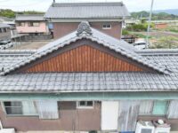 「ガルバリウム鋼板」津市一志町N様　板金工事・1年アフター点検