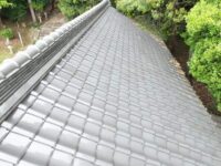 「瓦」津市白山町O様　瓦差替え工事・落ち葉清掃・1年アフター点検