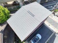 「 デクラ屋根システムセネター」四日市市南浜田町K様　屋根カバー工法・3年アフター点検