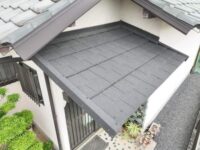 「デクラ屋根　セネター　オニキス」津市久居明神町K様　屋根葺き替え工事・5年アフター点検