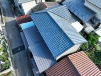「ケイミュー」津市柳山津興H様　屋根葺き替え工事・10年アフター点検